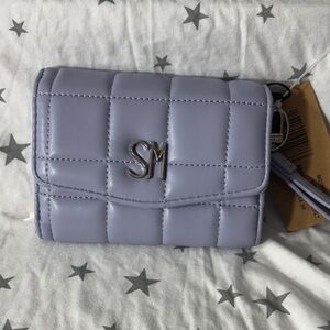 Steve Madden Lavender Quilted Wallet